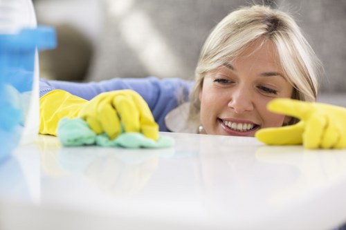 Deep cleaning of carpets in a Brimsdown retail or office space