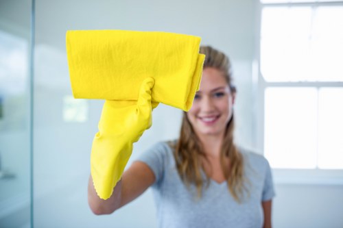 Clean and refreshed indoor carpet space after professional Brimsdown carpet cleaning